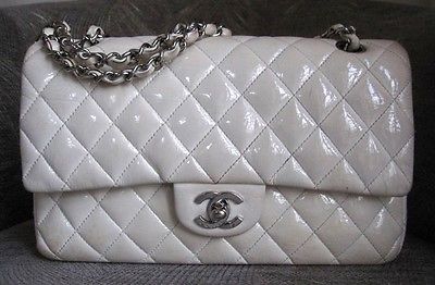 Chanel - Patent Leather Bag - restoring whiteness