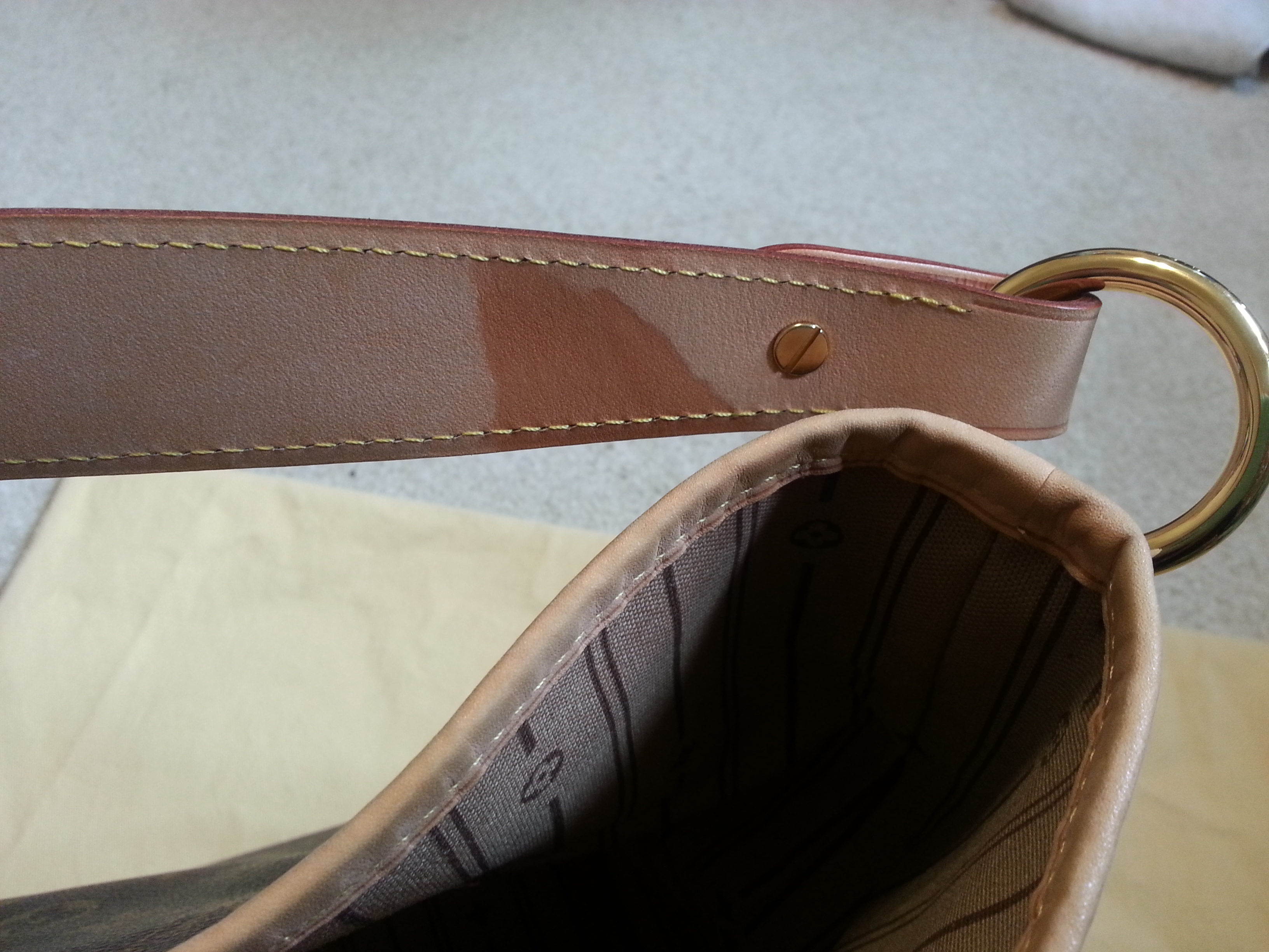 How to get water stains off Louis Vuitton leather - Quora