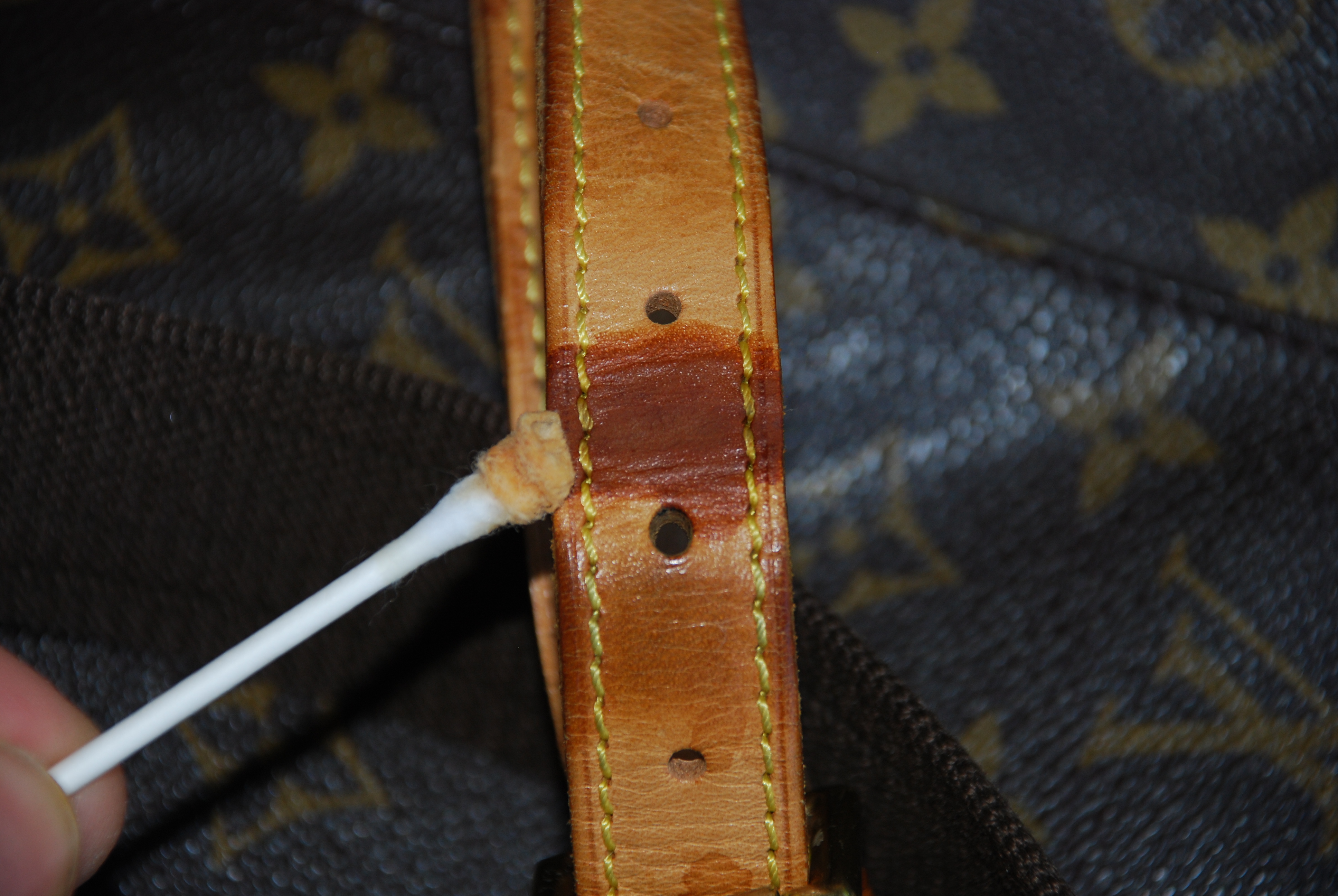 Louis Vuitton - Repair Surface Damaged Louis Vachetta leather from