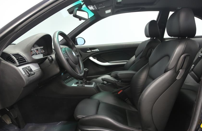 Bmw E46 M3 Black Interior Rejuvenation To Oem Matte Finish - Bmw M3 E46 Leather Seat Covers
